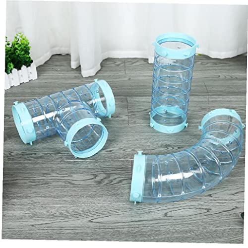 1 Set DIY acryl Externe verbunden Hamster Pipeline Tunnel Spielzeug kit transparent Hamster käfig zubehör Kaninchen liefert (zufällige Farbe) von Danlai