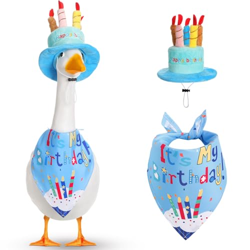 Dansydaisy Happy Birthday Goose Outfit Veranda Gans Outfits mit Happy Birthday Kuchen Hut und Geburtstag Bandana Yard Goose Outfits für 58,4 cm 43,2 cm Zement Kunststoff Gänseente Dekorationen Dansydaisy Happy Birthday Goose Outfit Veranda Gans Outfits mit Happy Birthday Kuchen Hut und Geburtstag Bandana Yard Goose Outfits für 58,4 cm 43,2 cm Zement Kunststoff Gänseente Dekorationen von Dansydaisy