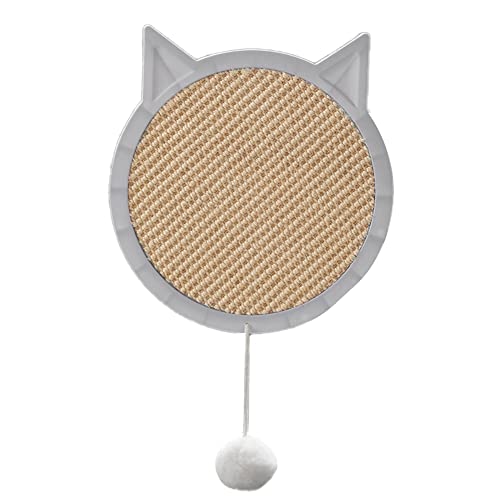 Darmlly Katzenkratzsaugwand für Katzenspielzeug BallverschleißFester Nagelkratzer Mattenschleifer Wellpappe Kratzkatzen von Darmlly