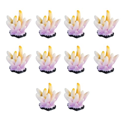 Dasbsug Künstliche Korallen, Unterwasserpflanze, Aquarien, Dekoration für Aquarien, Landschaftsdekoration, 10 Stück Dasbsug Künstliche Korallen, Unterwasserpflanze, Aquarien, Dekoration für Aquarien, Landschaftsdekoration, 10 Stück von Dasbsug