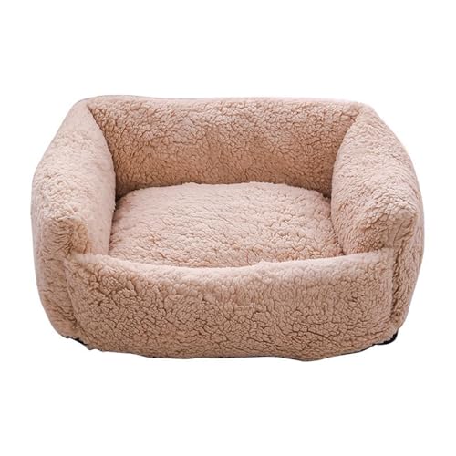 Dasbsug Maschinenwaschbares Baumwollkatze Bett Verdickte Fleece Futter Gemütliche Schlafmatte Für Innenhäuser Maschinenwaschbare Katzen von Dasbsug