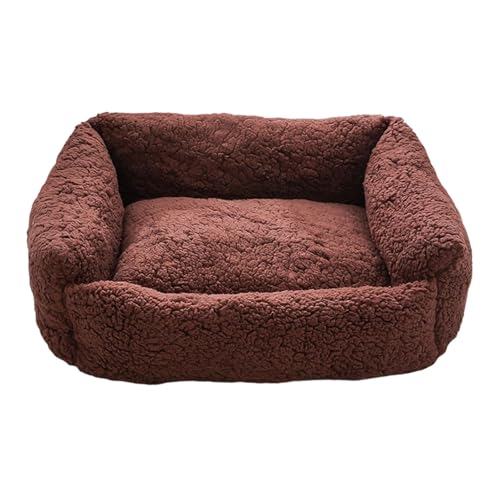 Dasbsug Maschinenwaschbares Baumwollkatze Bett Verdickte Fleece Futter Gemütliche Schlafmatte Für Innenhäuser Maschinenwaschbare Katzen von Dasbsug