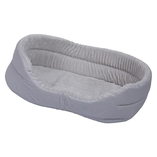 Dasbsug Warmes Haustierbett, weiches Plüsch, für kleine bis große Hunde, bequemer und waschbarer Schlaf, waschbar Dasbsug Warmes Haustierbett, weiches Plüsch, für kleine bis große Hunde, bequemer und waschbarer Schlaf, waschbar von Dasbsug