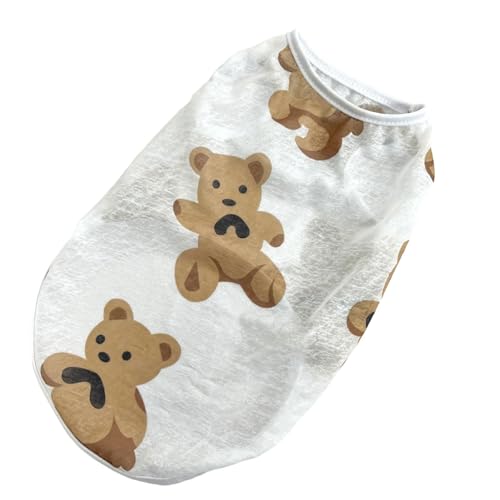 Haustier-Weste mit Cartoon-Bär, Hundebekleidung, Rock, Kleid, Prinzessin, elegantes T-Shirt-Kleid, Strand-Influencer, gleiche Requisiten, modische Weste Haustier-Weste mit Cartoon-Bär, Hundebekleidung, Rock, Kleid, Prinzessin, elegantes T-Shirt-Kleid, Strand-Influencer, gleiche Requisiten, modische Weste von Dasbsug