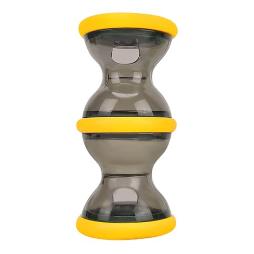 Interaktives Puzzle-Hundespielzeug, Hantel-Design, auslaufendes Futter, langsames Fressen, Kauen für geistige Stimulation, interaktiver Rollhund von Dasbsug