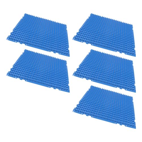 Outdoor Abschreckung Katzen Matten Plastomer Sprung Stacheln Streifen Groß für verschiedene kleine Haustiere 5 Stück Outdoor Matten von Dasbsug
