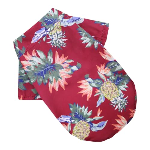 T-Shirt für Mädchen, Katzen, Strand, Ananas, Weste für Welpen, Hunde und Ananas, Baumwolle, Haustier-Shirt für Hunde T-Shirt für Mädchen, Katzen, Strand, Ananas, Weste für Welpen, Hunde und Ananas, Baumwolle, Haustier-Shirt für Hunde von Dasbsug