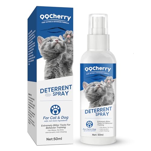 Dashr Katzenabwehrspray, kratzschutz Sofa Katze, Nicht Reizend und Rückstandsfrei, Für den Innen- und Außenbereich Geeignet, 120ML Dashr Katzenabwehrspray, kratzschutz Sofa Katze, Nicht Reizend und Rückstandsfrei, Für den Innen- und Außenbereich Geeignet, 120ML von Dashr