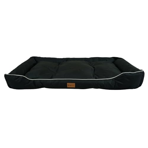 Dastium Pets – XXL Schwarzes Hundebett – Wasser- und schmutzabweisendes Hundekissen – Hundebett aus Oxford-Stoff – Mit Rutschfester Unterseite – 105CM X 70CM Dastium Pets – XXL Schwarzes Hundebett – Wasser- und schmutzabweisendes Hundekissen – Hundebett aus Oxford-Stoff – Mit Rutschfester Unterseite – 105CM X 70CM von Dastium