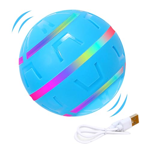 Davivian Beweglicher Ball Für Hunde | Vibrierender Spielball Für Welpen - Springend Vibrierend USB-Aufladbar Hundespielzeug Mit Licht Für Bewegung Indoor Outdoor Davivian Beweglicher Ball Für Hunde | Vibrierender Spielball Für Welpen - Springend Vibrierend USB-Aufladbar Hundespielzeug Mit Licht Für Bewegung Indoor Outdoor von Davivian