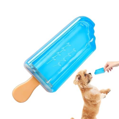 Davivian Hund Kauspielzeug | Eiscreme-Form Hundespielzeug Zur Beschäftigung | Befüllbares Wassermuster Silikon Kauhilfe Für Bulldogge Mentale Stimulation Senioren Pudel Beruhigend Outdoor Camping Davivian Hund Kauspielzeug | Eiscreme-Form Hundespielzeug Zur Beschäftigung | Befüllbares Wassermuster Silikon Kauhilfe Für Bulldogge Mentale Stimulation Senioren Pudel Beruhigend Outdoor Camping von Davivian
