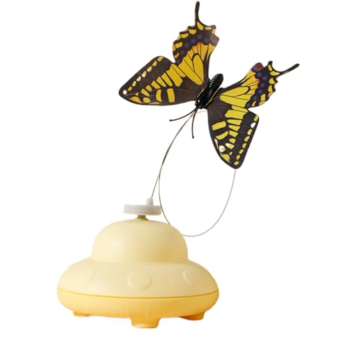 Davivian Katzenbutterfly Spielzeug | Animierendes Katzen Spielzeug | Tierisches Haustierzubehör Für Bewegung Training Geistige Anregung Indoor Outdoor Katzenspielzeug Davivian Katzenbutterfly Spielzeug | Animierendes Katzen Spielzeug | Tierisches Haustierzubehör Für Bewegung Training Geistige Anregung Indoor Outdoor Katzenspielzeug von Davivian