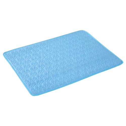 Davivian Kühlmatte für Haustiere - Sommer Kühlkissen Für Hunde Und Katzen,rutschfeste Tierbedarf Sommer Zubehör Schlafmatte Für Kleine Mittelgroße Große Couch Boden Innenbereich Außenbereich Davivian Kühlmatte für Haustiere - Sommer Kühlkissen Für Hunde Und Katzen,rutschfeste Tierbedarf Sommer Zubehör Schlafmatte Für Kleine Mittelgroße Große Couch Boden Innenbereich Außenbereich von Davivian