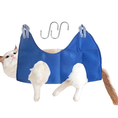 Davivian Pflegehängematte - Hundepflegegeschirr - Entspannungshängematte, Entspannungs-Katzenpflege-Rückhaltesystem, Katzenhänger, verstellbares, atmungsaktives Pflegebett für die Fellpflege von Davivian Pflegehängematte - Hundepflegegeschirr - Entspannungshängematte, Entspannungs-Katzenpflege-Rückhaltesystem, Katzenhänger, verstellbares, atmungsaktives Pflegebett für die Fellpflege von von Davivian