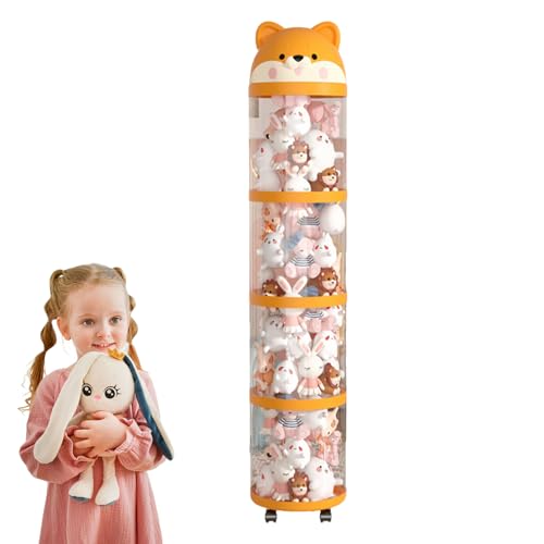 Davivian Plüschtier Halter - Plüschtier Aufbewahrung Organizer Turm - Großes Fassungsvermögen Rollbarer Turm Zur Dekorativen Ordnung Im Kinderzimmer Babyzimmer Schlafzimmer Davivian Plüschtier Halter - Plüschtier Aufbewahrung Organizer Turm - Großes Fassungsvermögen Rollbarer Turm Zur Dekorativen Ordnung Im Kinderzimmer Babyzimmer Schlafzimmer von Davivian
