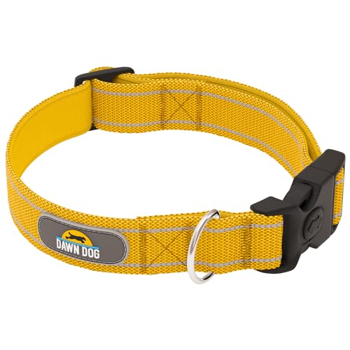 Dawn Dog Halsband (Gelb, Medium) von Dawn Dog
