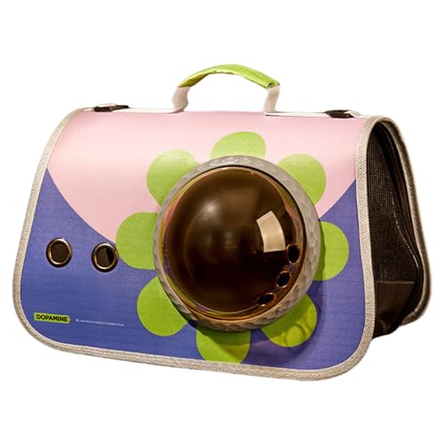 Dawutocap Durchlässige Katzentragetasche, transparent, Katzenkäfig, tragbare Haustiertasche, klare Katzen für bequeme Haustierreisen Dawutocap Durchlässige Katzentragetasche, transparent, Katzenkäfig, tragbare Haustiertasche, klare Katzen für bequeme Haustierreisen von Dawutocap