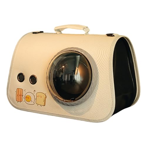 Dawutocap Durchlässige Katzentragetasche, transparent, Katzenkäfig, tragbare Haustiertasche, klare Katzen für bequeme Haustierreisen Dawutocap Durchlässige Katzentragetasche, transparent, Katzenkäfig, tragbare Haustiertasche, klare Katzen für bequeme Haustierreisen von Dawutocap