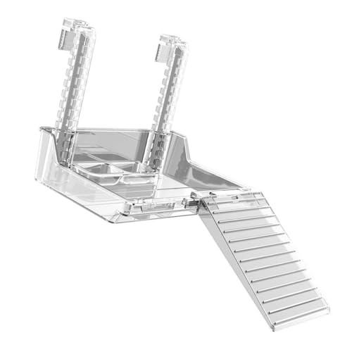 Dawutocap Hängende Plattform Zum Sonnenbaden Für Schildkröten Acryl Transparente Schildkröten Ruheterrassen Für Einfache Reinigung Und Fütterung Dawutocap Hängende Plattform Zum Sonnenbaden Für Schildkröten Acryl Transparente Schildkröten Ruheterrassen Für Einfache Reinigung Und Fütterung von Dawutocap