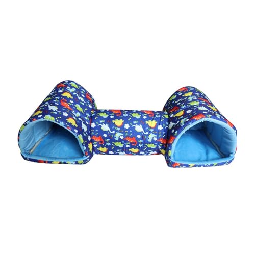 Dawutocap Hamster Tunnel Bett Tunnel Kaninchen Spielzeug Weiche Höhle Haus für Hamster für Meerschweinchen, Rennmäuse Molar Spielzeug von Dawutocap