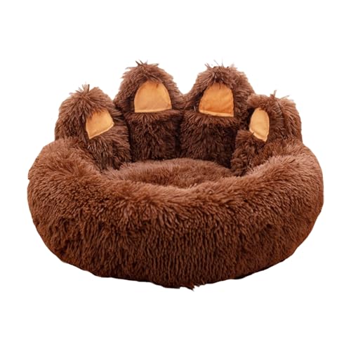 Dawutocap Übergroßes Hundebett Mit Pelziger Abdeckung Weicher Nest Verdickte Langhaarige Hunde Sofa Nest Hund Warm von Dawutocap