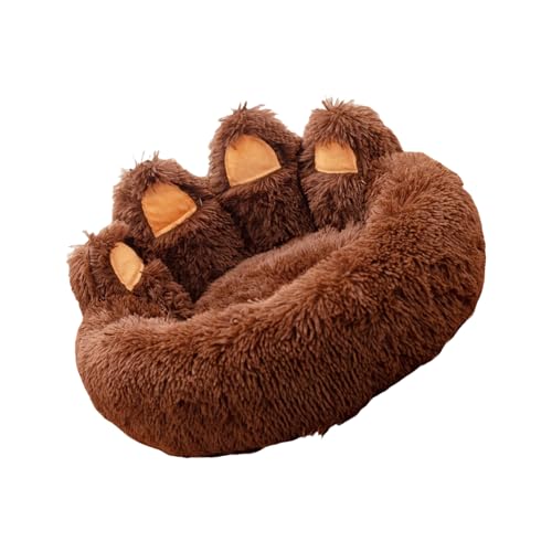 Dawutocap Übergroßes Hundebett Mit Pelziger Abdeckung Weicher Nest Verdickte Langhaarige Hunde Sofa Nest Hund Warm von Dawutocap