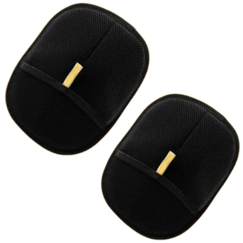 Dawwoti Fellmagnet, Wiederverwendbare Fellpflegehandschuhe Für Haustiere, Fellmagnet Katzen Handschuhe Fellpflege Handschuhe Zum Waschen, Entfernen Von Haaren Und Pflegen (Schwarz,2 Stück) von Dawwoti