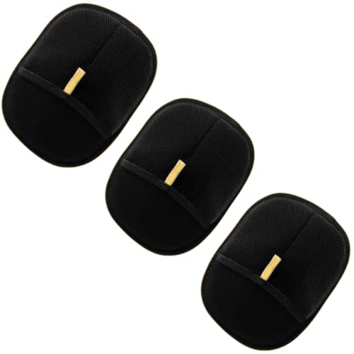 Dawwoti Fellmagnet, Wiederverwendbare Fellpflegehandschuhe Für Haustiere, Fellmagnet Katzen Handschuhe Fellpflege Handschuhe Zum Waschen, Entfernen Von Haaren Und Pflegen (Schwarz,3 Stück) von Dawwoti