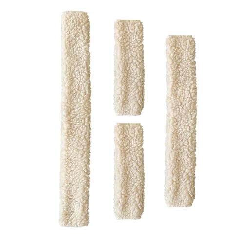 DayoVortex Weiche Fleece-Pferdehalfterabdeckung – verhindert, dass das Pferdehalfter auf dem Gesicht des Pferdes reibt, ideal für Fleece-Halfterabdeckungen (Deluxe, cremefarben) von DayoVortex