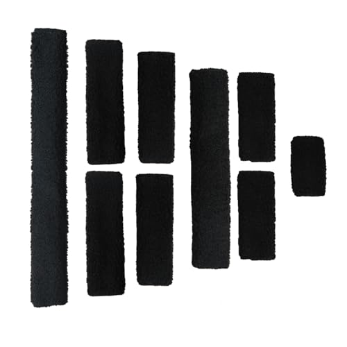 DayoVortex Weiche Fleece-Pferdehalfterabdeckung – verhindert, dass das Pferdehalfter auf dem Gesicht des Pferdes reibt, ideal für Fleece-Halfterabdeckungen (Ultimate, Schwarz) von DayoVortex