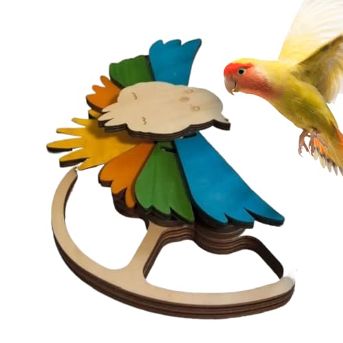 Rotierende Papageienstange, Bird Stand Barsch Spielzeug, Cockatiel Rotierende Sitzstangen Für Käfig, Vogelspielplatz, Für Wellensittiche Vogelspielplatz Rotierende Papageienstange, Bird Stand Barsch Spielzeug, Cockatiel Rotierende Sitzstangen Für Käfig, Vogelspielplatz, Für Wellensittiche Vogelspielplatz von Dayysiuy