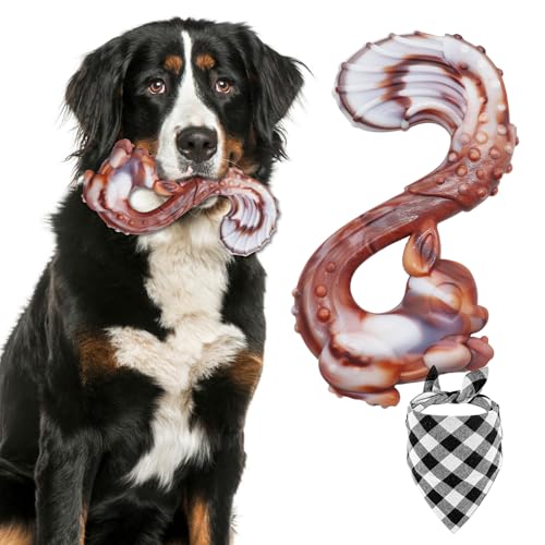 Dazzroi Unzerstörbares Kauspielzeug für Hunde, sicheres, robustes und langlebiges Hundespielzeug für aggressive Kauer, echtes Rindfleischgeschmack, Nylon-Kauspielzeug für mittelgroße und große Dazzroi Unzerstörbares Kauspielzeug für Hunde, sicheres, robustes und langlebiges Hundespielzeug für aggressive Kauer, echtes Rindfleischgeschmack, Nylon-Kauspielzeug für mittelgroße und große von Dazzroi