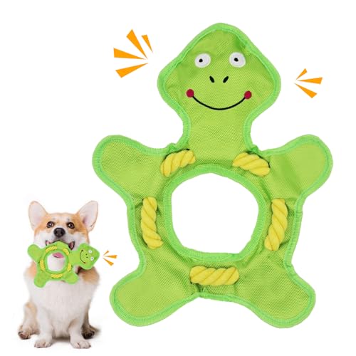 Quietschendes Hundespielzeug, Kauspielzeug für Hunde mit Baumwollseil, langlebiges Tauziehen Hundespielzeug, interaktives Spielspielzeug für kleine, mittelgroße und große Hunde, Langeweile Quietschendes Hundespielzeug, Kauspielzeug für Hunde mit Baumwollseil, langlebiges Tauziehen Hundespielzeug, interaktives Spielspielzeug für kleine, mittelgroße und große Hunde, Langeweile von Dazzroi