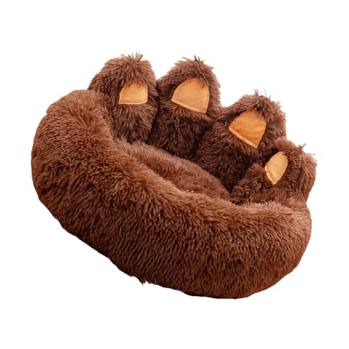 Dcaknri Haustierbett Kätzchen Welpe Geburtstagsgeschenk Für Haustiere Pelzige Cover Hund Und Katzen Warm Nest Hund Kleine Rassen von Dcaknri