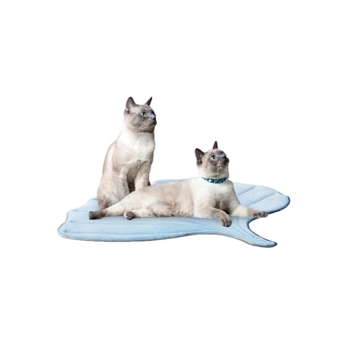 Dcaknri Kühlbett für Haustiere, großes Hundebett, Innensofa, Katzen, für drinnen und zu Hause und auf Reisen, maschinenwaschbar, Haustiermatte von Dcaknri