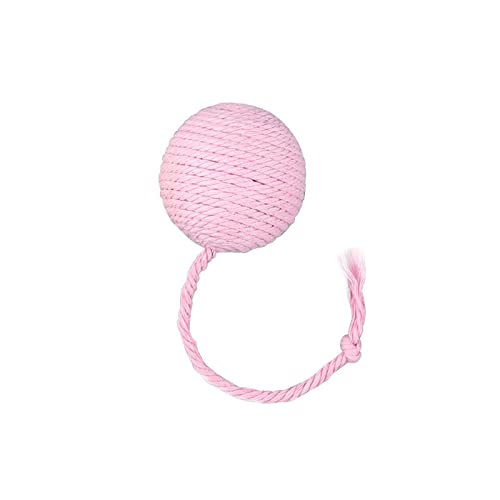 Dcaknri Sisal Bälle Katzenkatze Quietsch Spielzeugkätzchen Spielzeug Katze Interaktive Spielzeug Lustige Bälle Teaser Selbst Spielten Katzenspiele Spielzeugbälle von Dcaknri