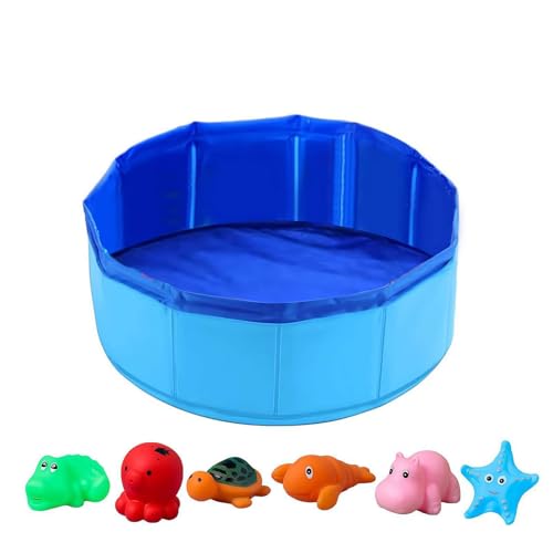 Multi Funktionaler Haustierbadewanne Faltbares Design Mit 6 Pcs Spielzeug Einfach Saubere Oberflächen Für Kratzfeste Faltbare Wasserbecken Multi Funktionaler Haustierbadewanne Faltbares Design Mit 6 Pcs Spielzeug Einfach Saubere Oberflächen Für Kratzfeste Faltbare Wasserbecken von Dcaknri