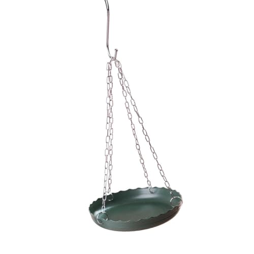 Plastik Vogelbademittel Mit Rostfester Hängende Kette Für Den Gebrauch Freien Garten Garten Vogel Fütterungsschale Freien Und Bad von Dcaknri