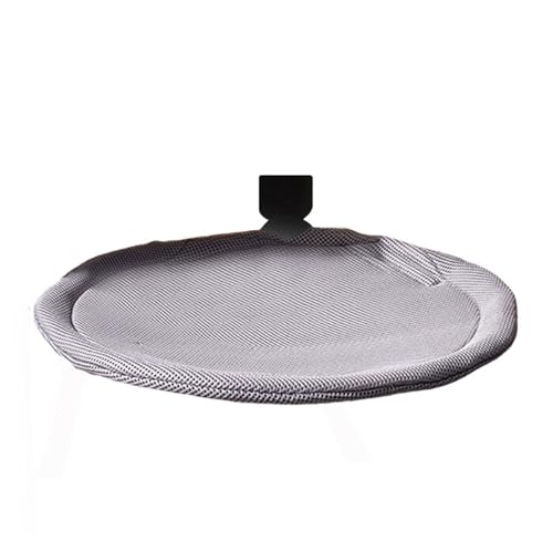 Dcfbkl Verstellbares Katzenbett für den Schreibtisch, Stahlrahmen, platzsparende Hängematte mit atmungsaktivem Stoff, ergonomisches Haustierbett, Netzstoff, Katzenbett von Dcfbkl