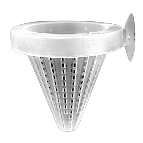 Fisch-Futterbecher RedWorm Aquarium Feeder Kegel mit Saugnapf Aquarium Fisch Feeder Automatischer Spender Klein Fisch-Futterbecher RedWorm Aquarium Feeder Kegel mit Saugnapf Aquarium Fisch Feeder Automatischer Spender Klein von Dcfbkl
