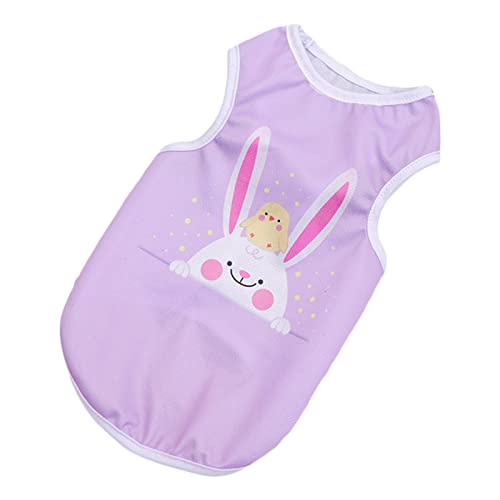 Hunde-Osterkleidung, Weste, Haustier-Shirt, Welpen-Shirt, Happy Pet T-Shirts Happy Easter von Dcfbkl