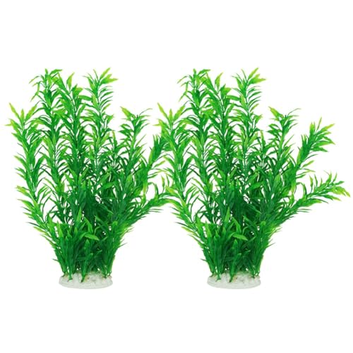 Dcluluwe Aquarium-Landschaftsbau, Wasserpflanze, Aquarium-Dekoration, Aquarium-Landschaftsbau, Simulations-Wasserpflanze, Grüne von Dcluluwe