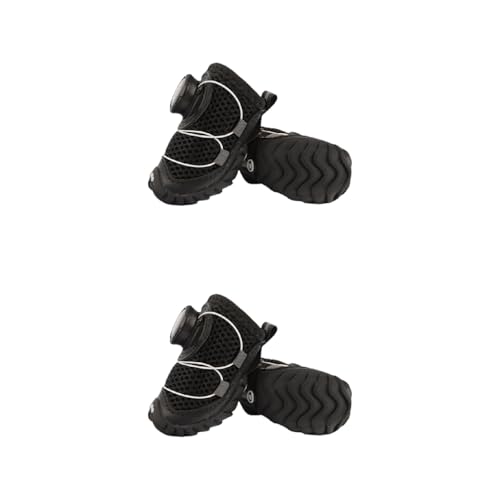 1 Paar rutschfeste Hundestiefel, reflektierende Welpenschuhe, weiche Sohlen, Pfotenschutz beim Spazierengehen und Spielen, modische Schuhe 1 Paar rutschfeste Hundestiefel, reflektierende Welpenschuhe, weiche Sohlen, Pfotenschutz beim Spazierengehen und Spielen, modische Schuhe von Ddujbtp