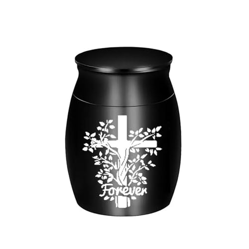 Ddujbtp Gedenkschatulle Asche Behälter Urne Cremation Sympathie Geschenk Für Asche/Haar Elegante Urnenschatulle Für Frauen Männer Multifunktionales Denkmal von Ddujbtp