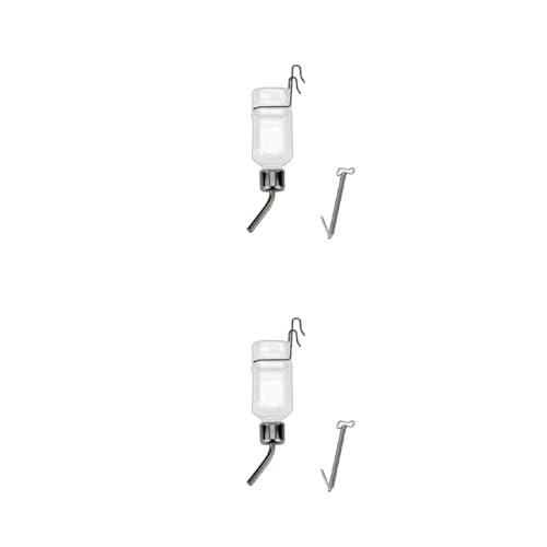 Ddujbtp Hanging Water Flasche Für Hamster Automatischer Kaninchenspender Tropfen Kopfkäfigkäfig Trinkflaschenvergütung Tierspender Schüssel Ddujbtp Hanging Water Flasche Für Hamster Automatischer Kaninchenspender Tropfen Kopfkäfigkäfig Trinkflaschenvergütung Tierspender Schüssel von Ddujbtp