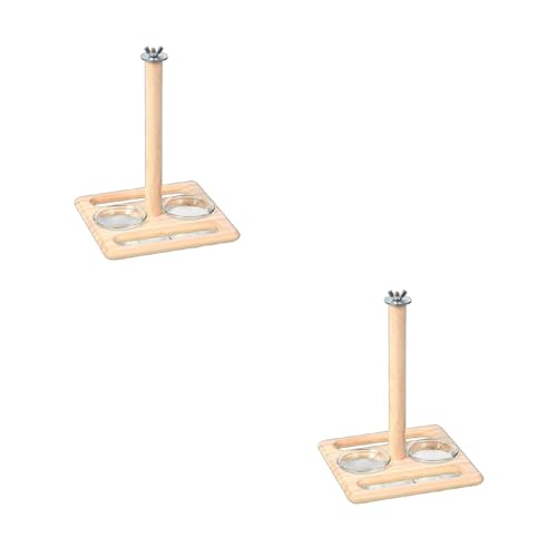 Papageien Fütterungsschale Futter Tasse Käfig Mount Vogel Training Spielzeug Stehende Food Cup Für Sittiche Cockatiel Vogel Käfig Wasser Schüssel Glas von Ddujbtp
