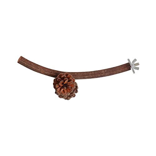 Vogelsitzstange, natürlicher Baum, Weinholz, Schaukelständer, Tannenzapfen, ungiftig, Papageienspielzeug, stabile Scheuerstation, Käfigzubehör Vogelsitzstange, natürlicher Baum, Weinholz, Schaukelständer, Tannenzapfen, ungiftig, Papageienspielzeug, stabile Scheuerstation, Käfigzubehör von Ddujbtp