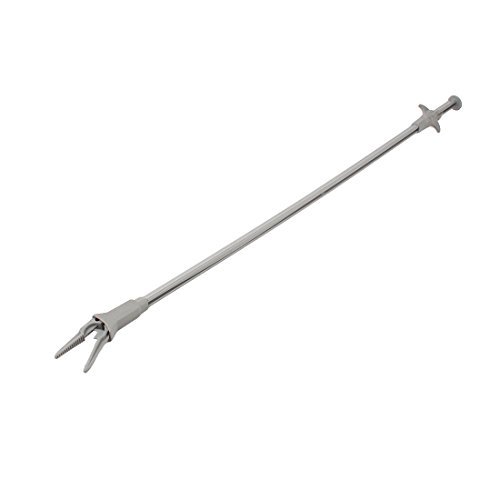 DealMux Kunststoff Aquarium Pflanzen Pruning Tongs Tweezer Trimmer 70cm Lang Grau von DealMux