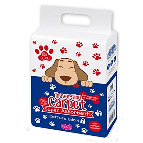 Dealo 10 Stück Carpet überaus hygienisch für Hunde und Katzen von Dealo