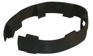 Dean & Tyler "Pinch Halsband Nylon Cover, passt Größen 3 mm, schwarz von Dean & Tyler